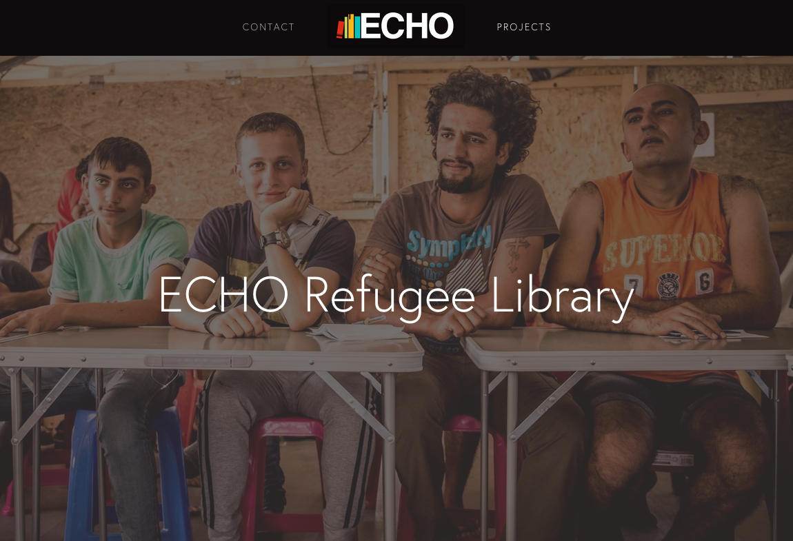Echo refugee library: un minivan carico di libri in viaggio per la Grecia
