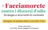 #Facciamorete contro i discorsi d’odio: il convegno internazionale a Bologna