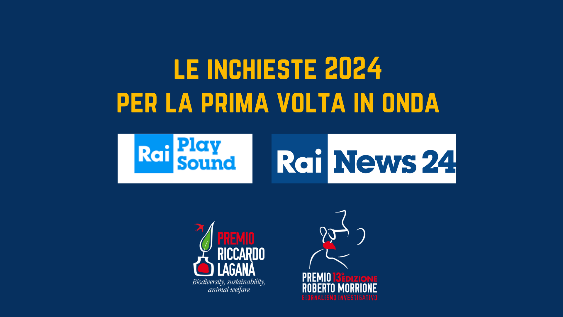 Premio Morrione: le inchieste su Rai News 24 e Rai Play Sound